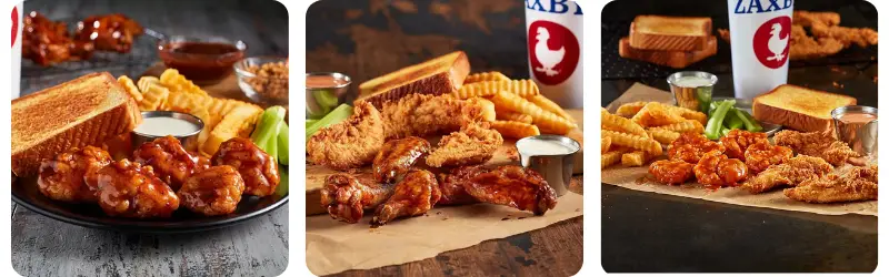 Zaxby's Menu with prices
