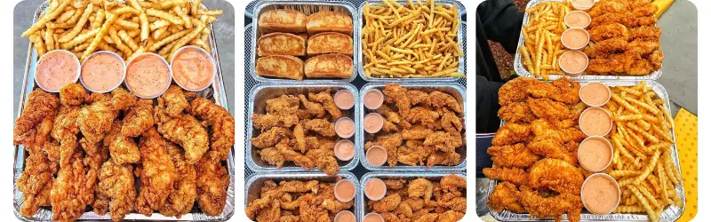 Canes Party Tray 