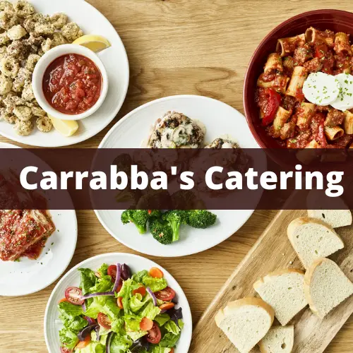 Carrabba's Catering menu