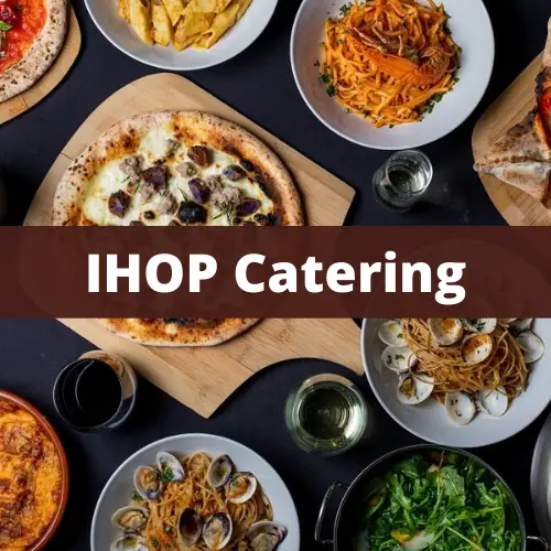 IHOP Catering menu