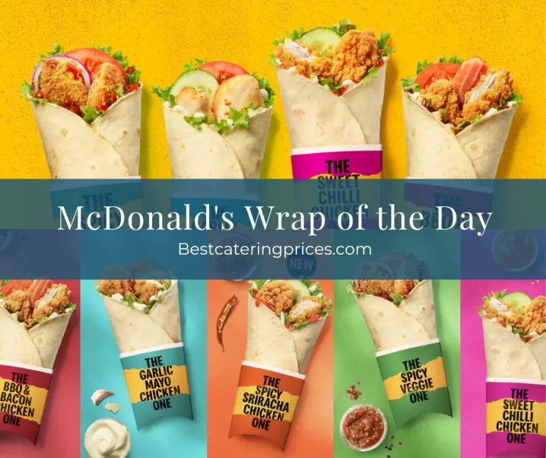 mcdonald's wrap of the day
