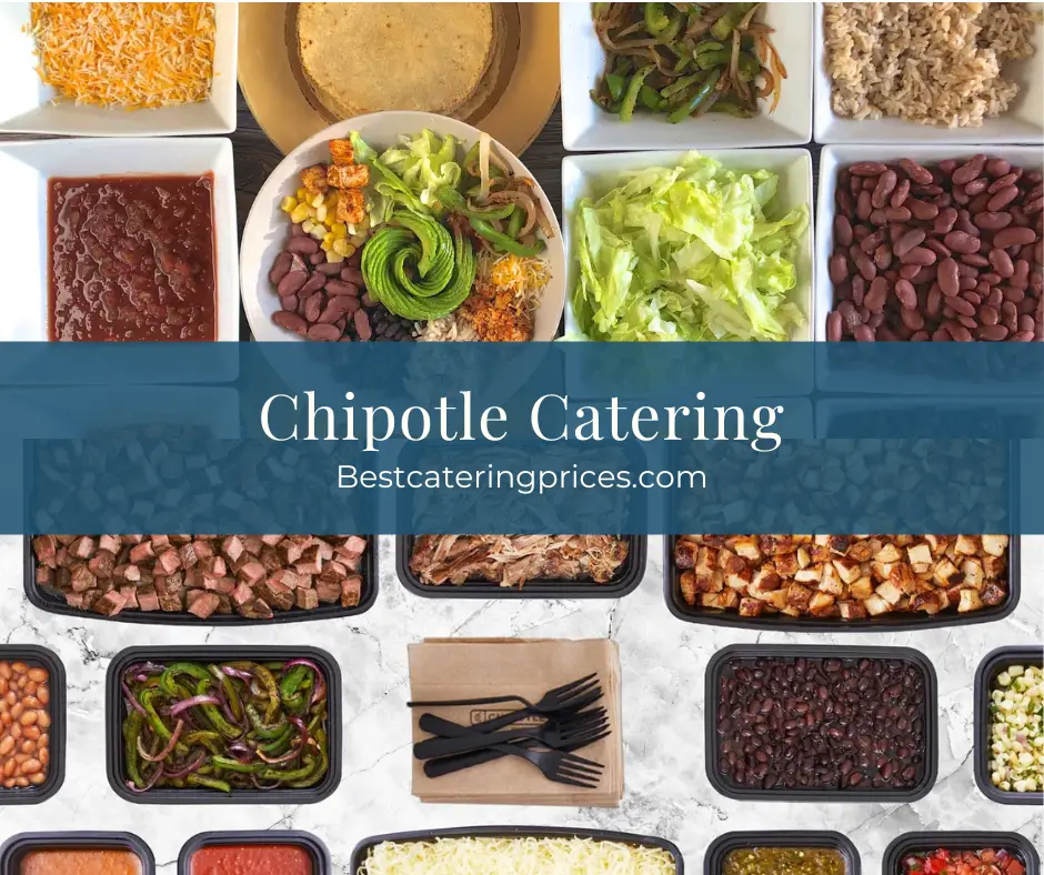 Chipotle Catering menu prices