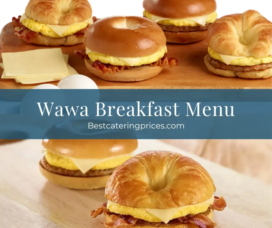 Wawa Breakfast Menu with Prices