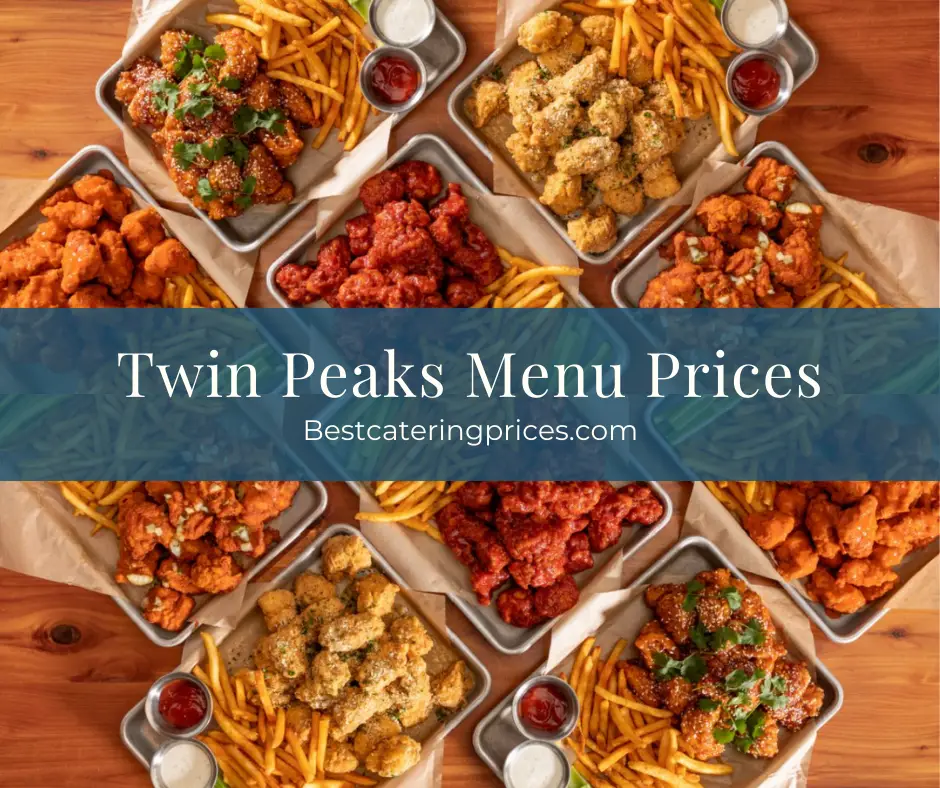 Twin Peaks Menu prices
