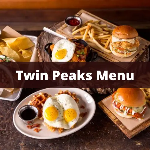 Twin peaks menu prices