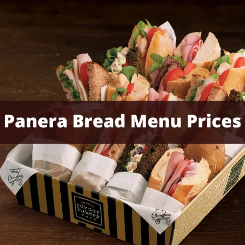 Panera Bread Menu with Prices