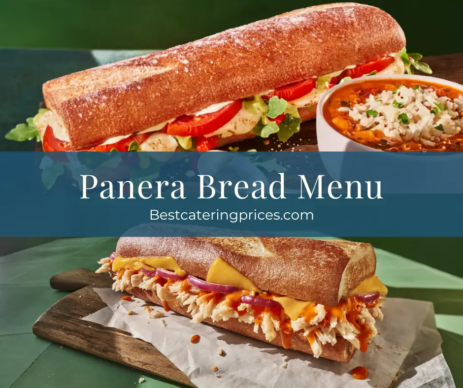 Panera Bread Menu prices