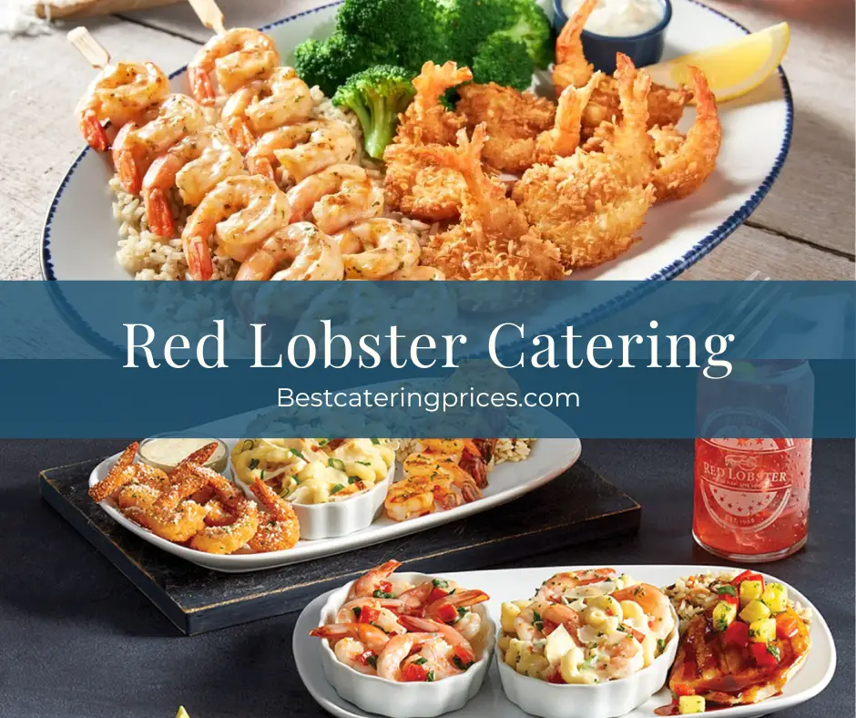 Red Lobster Catering menu