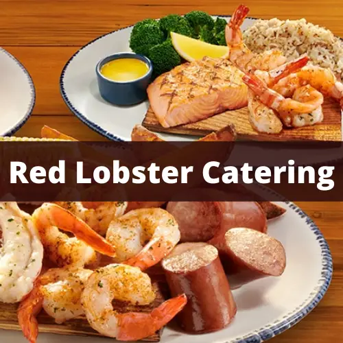 Red Lobster Catering menu