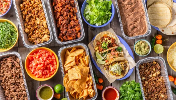 mexican catering food
