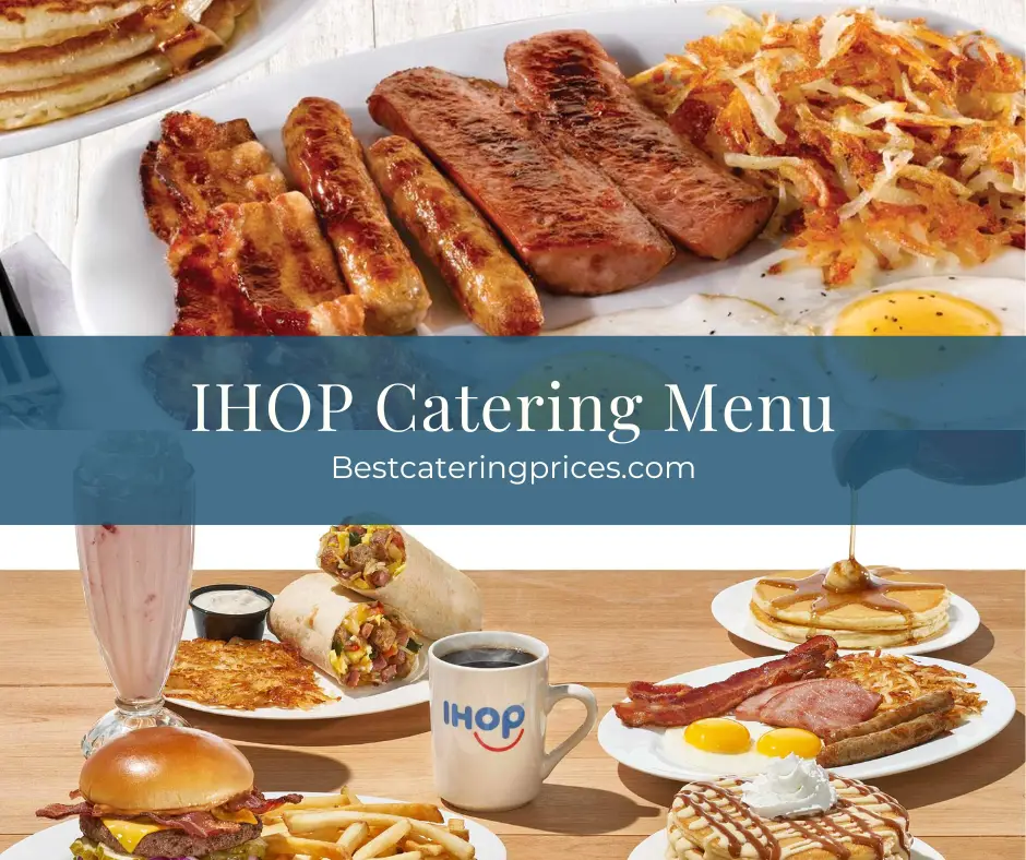IHOP Catering menu prices