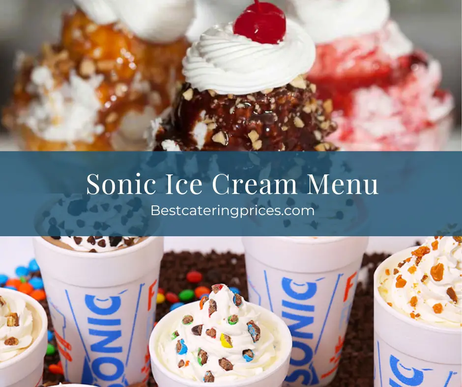 sonic menu ice cream