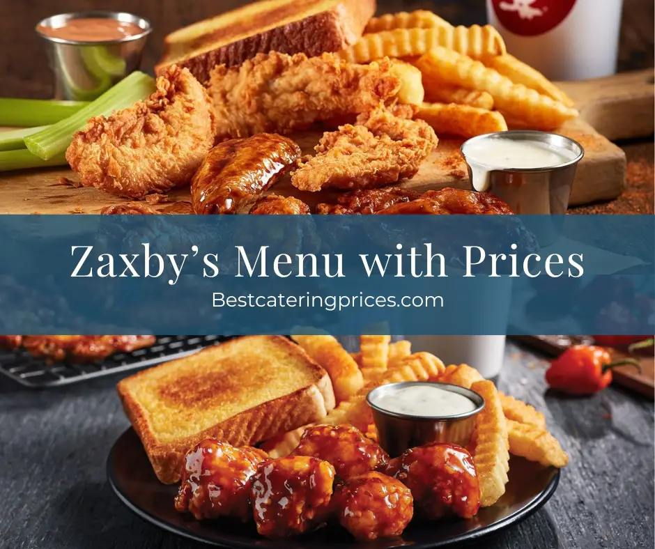 Zaxby’s Menu Prices