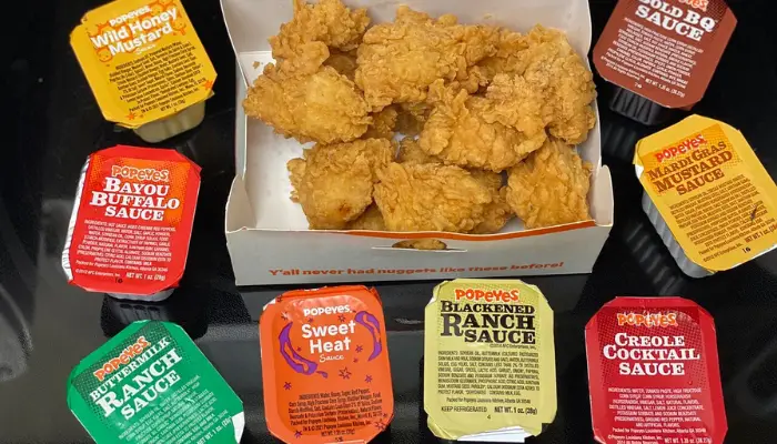popeyes dipping sauces