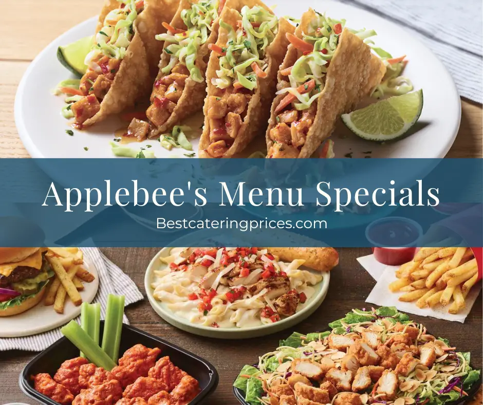 Applebee's Menu Specials prices