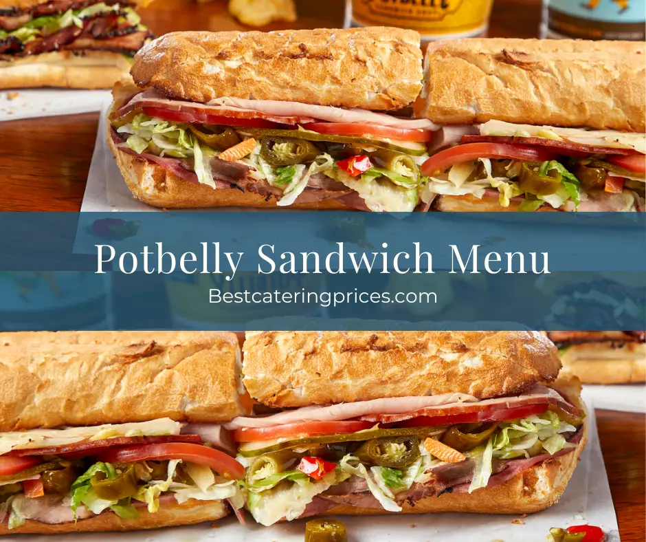 Potbelly Sandwich Menu prices