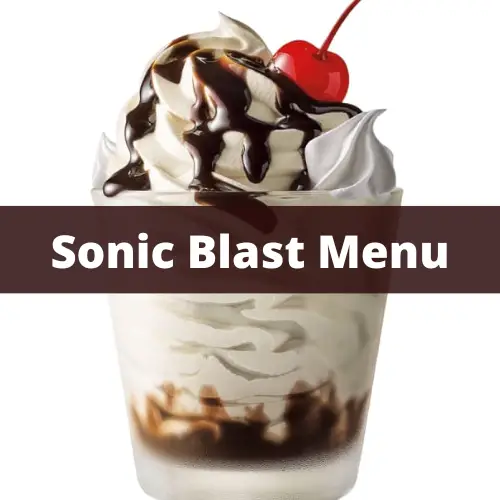 What kind of blast Do they have at Sonic?