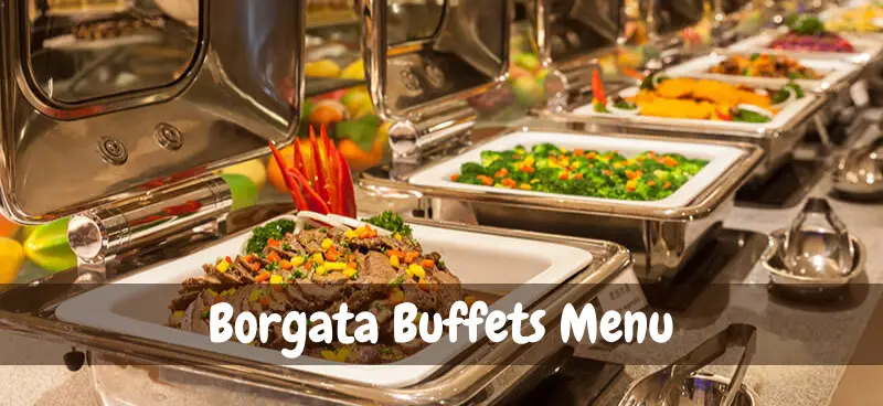 borgata buffets menu with prices