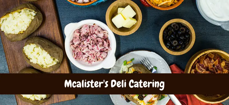 does mcalister's catering have fruit trays