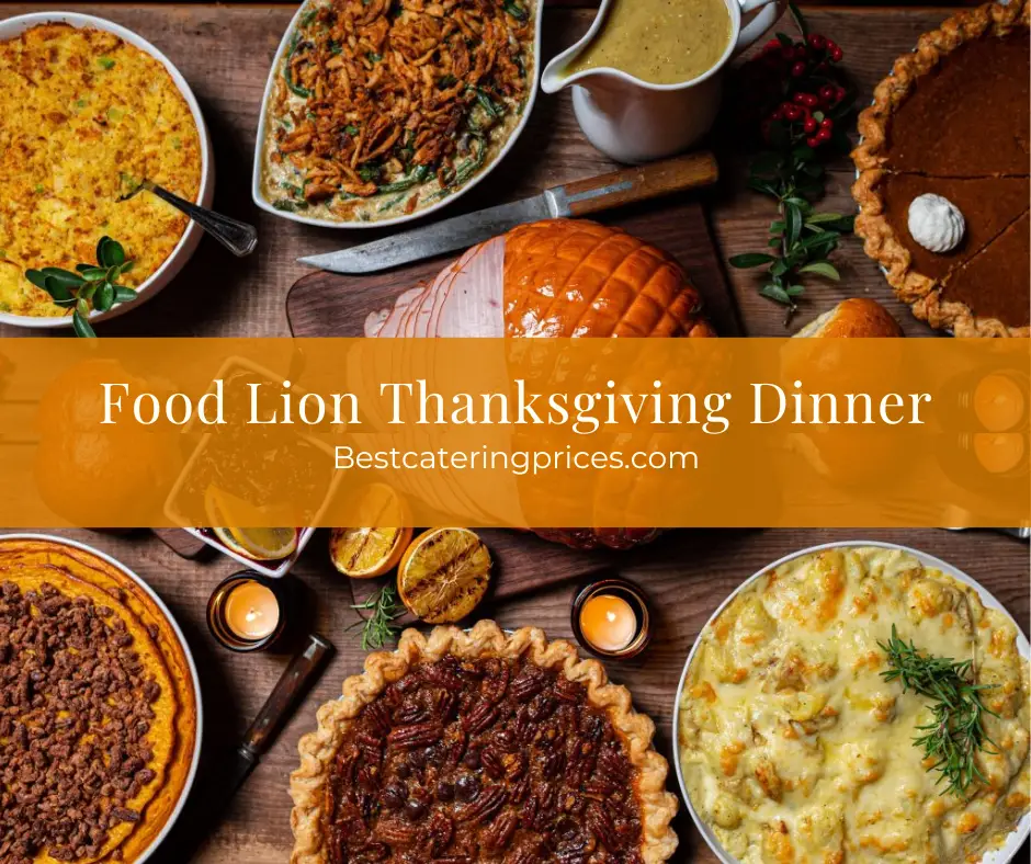 Food Lion Thanksgiving Dinner