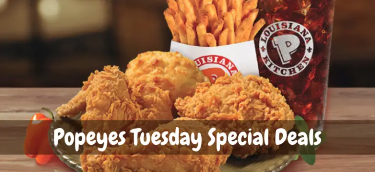 Popeyes Tuesday Special 2022 - Price, Calories & Reviews