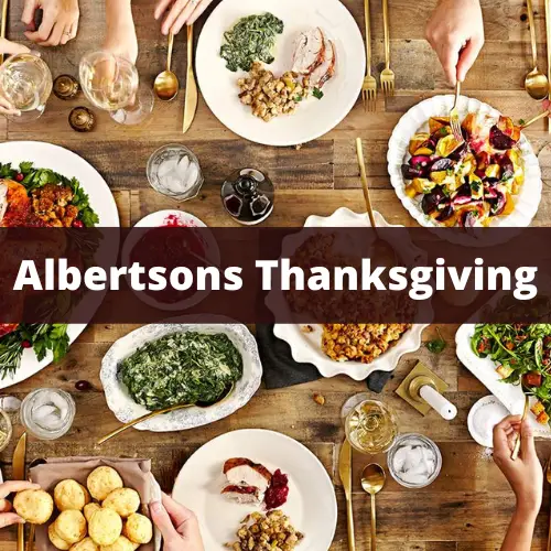 albertsons thanksgiving sides