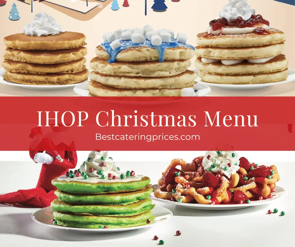 IHOP Christmas Menu with Prices