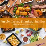 Purple Carrot Thanksgiving Box dinner