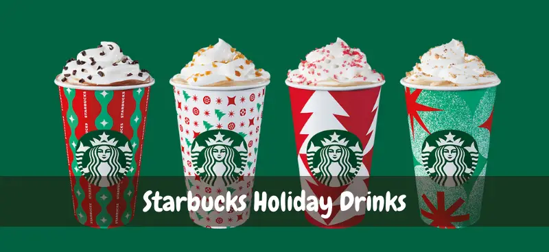 when do starbucks holiday drinks end