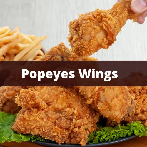 does popeyes have boneless wings