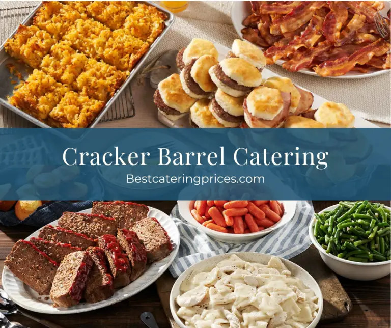 Cracker Barrel Catering menu