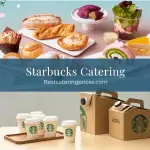 Starbucks Catering menu prices
