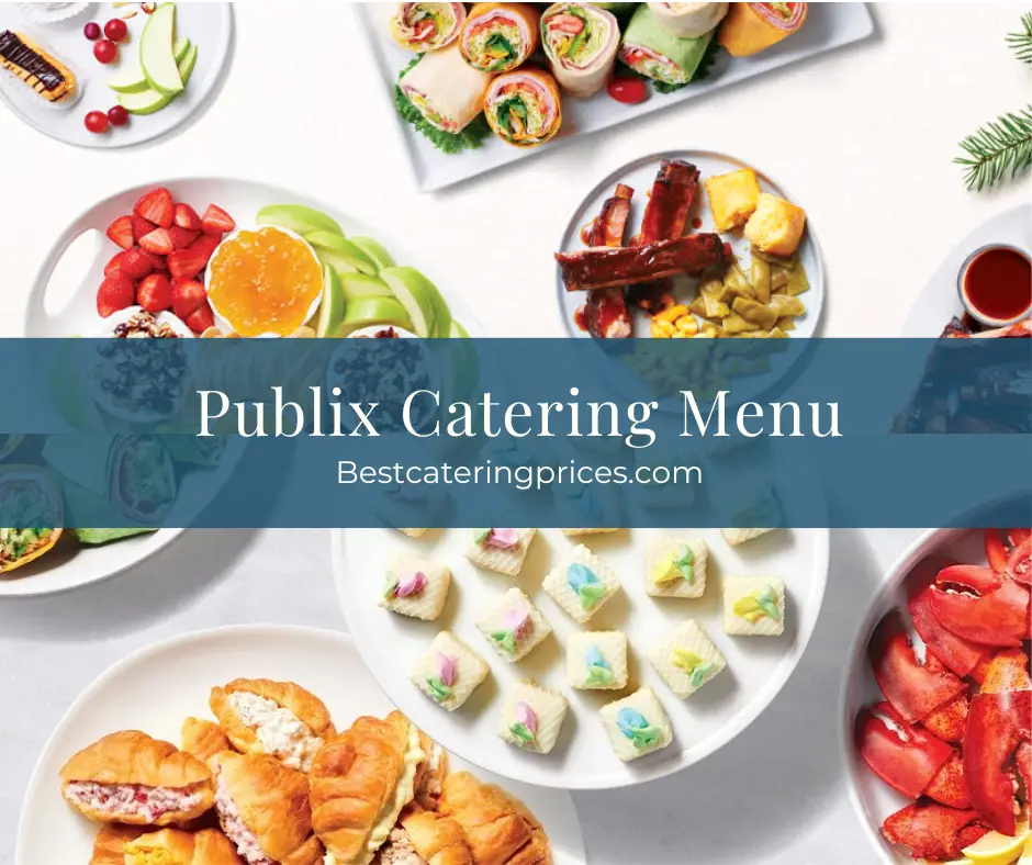 publix catering menu items
