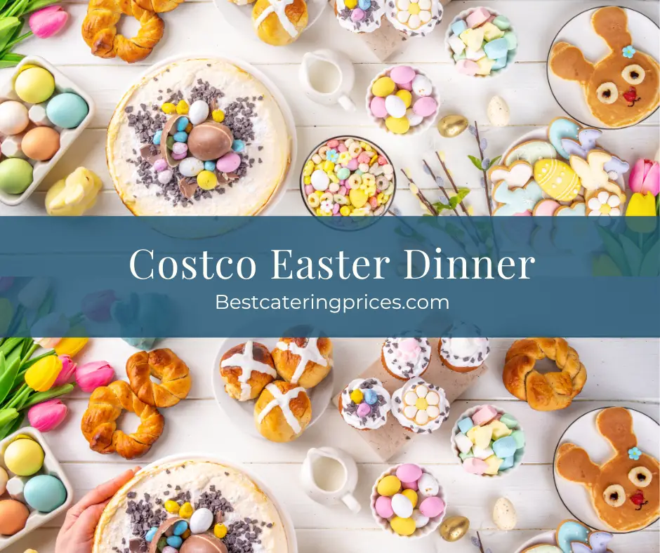 Costco Easter Dinner menu