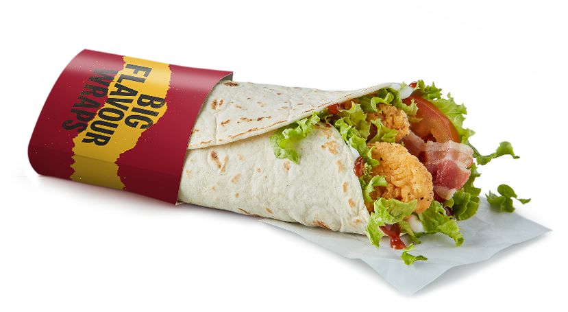 affordable mcdonalds wrap of the day