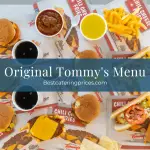 Original Tommy's Menu prices