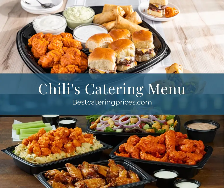 Chili's Catering Menu prices