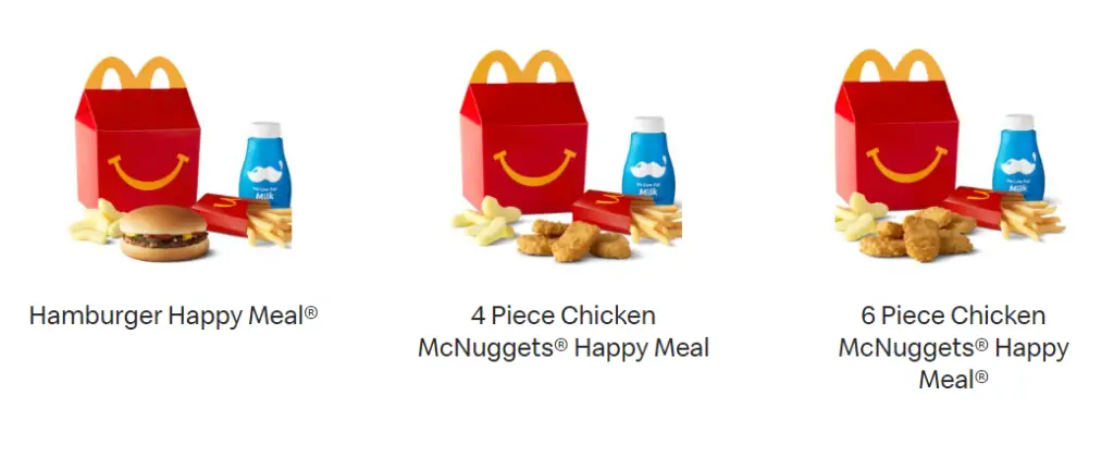 How Much is a Happy Meal At McDonald’s