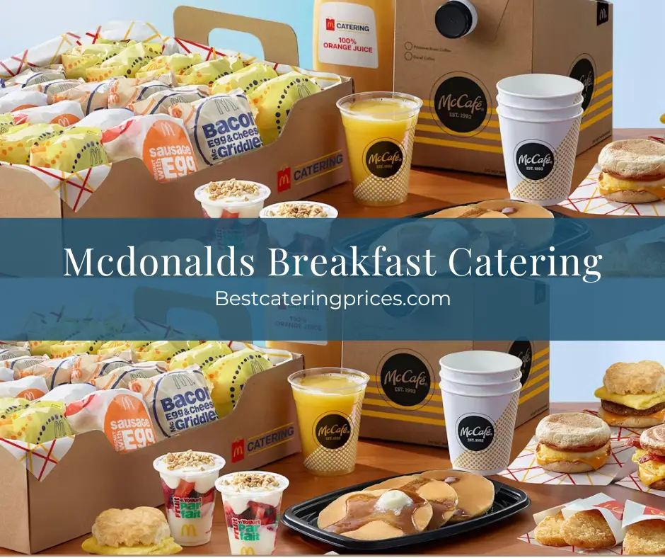 Mcdonalds Breakfast Catering prices