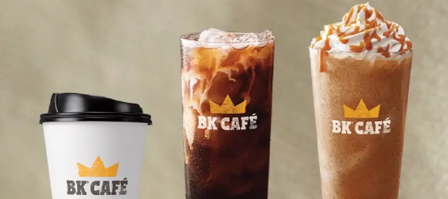 Burger King Breakfast Drinks & Coffee 