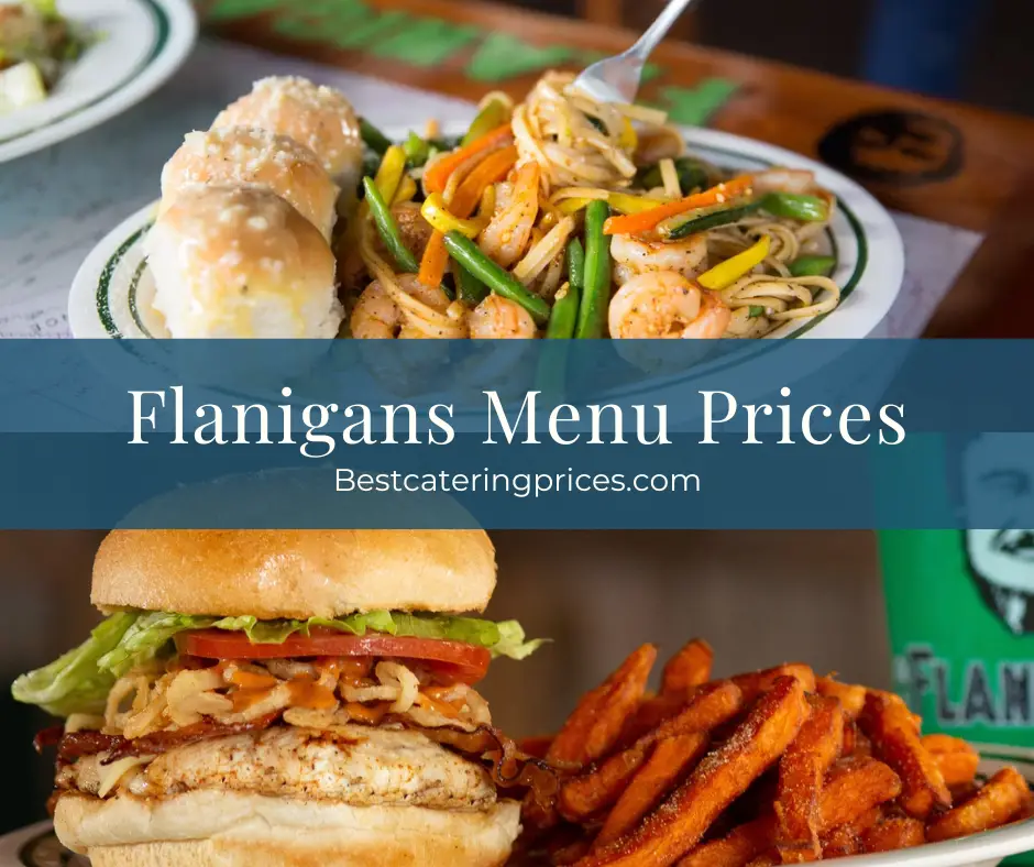 Flanigans Menu with Prices