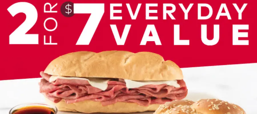 2 For $7 Everyday Value