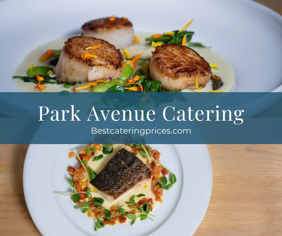Park Avenue Catering Menu