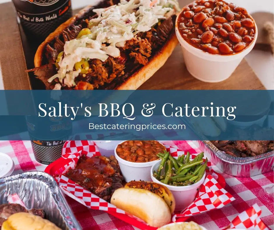 salty's bbq & catering menu