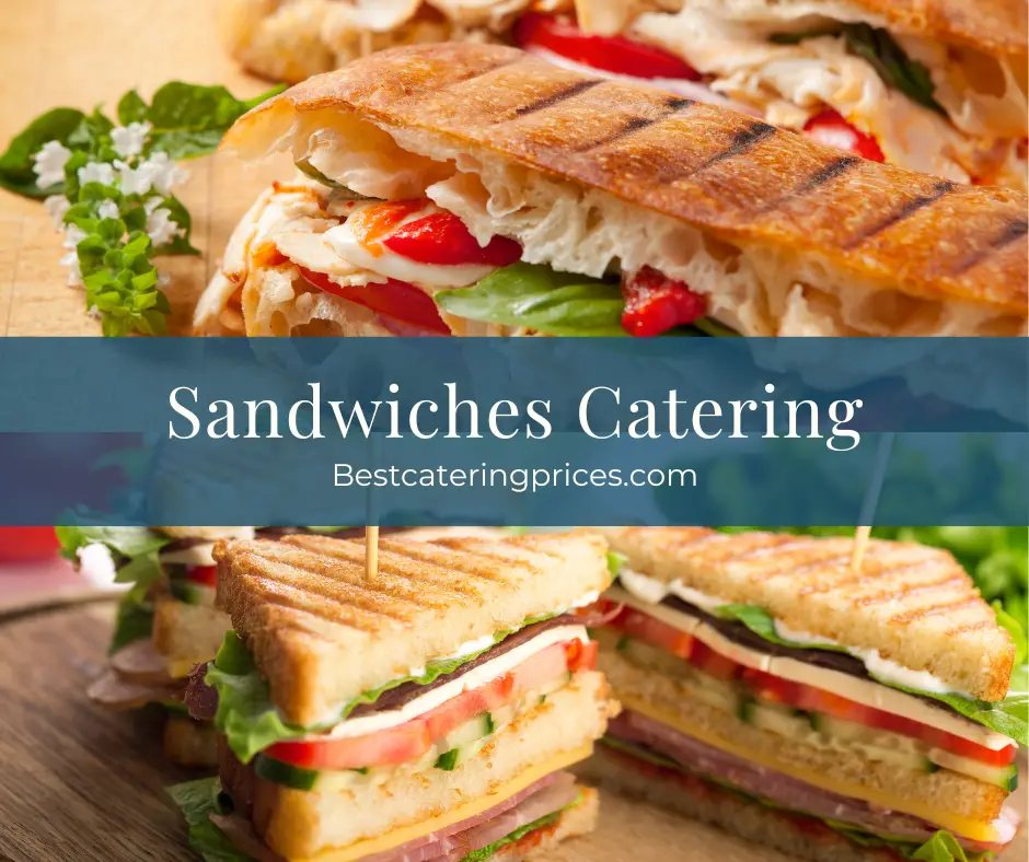 sandwich catering menu