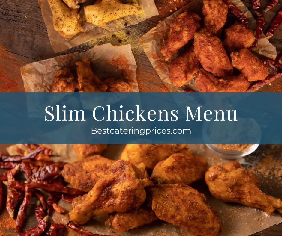 slim chicken menu prices