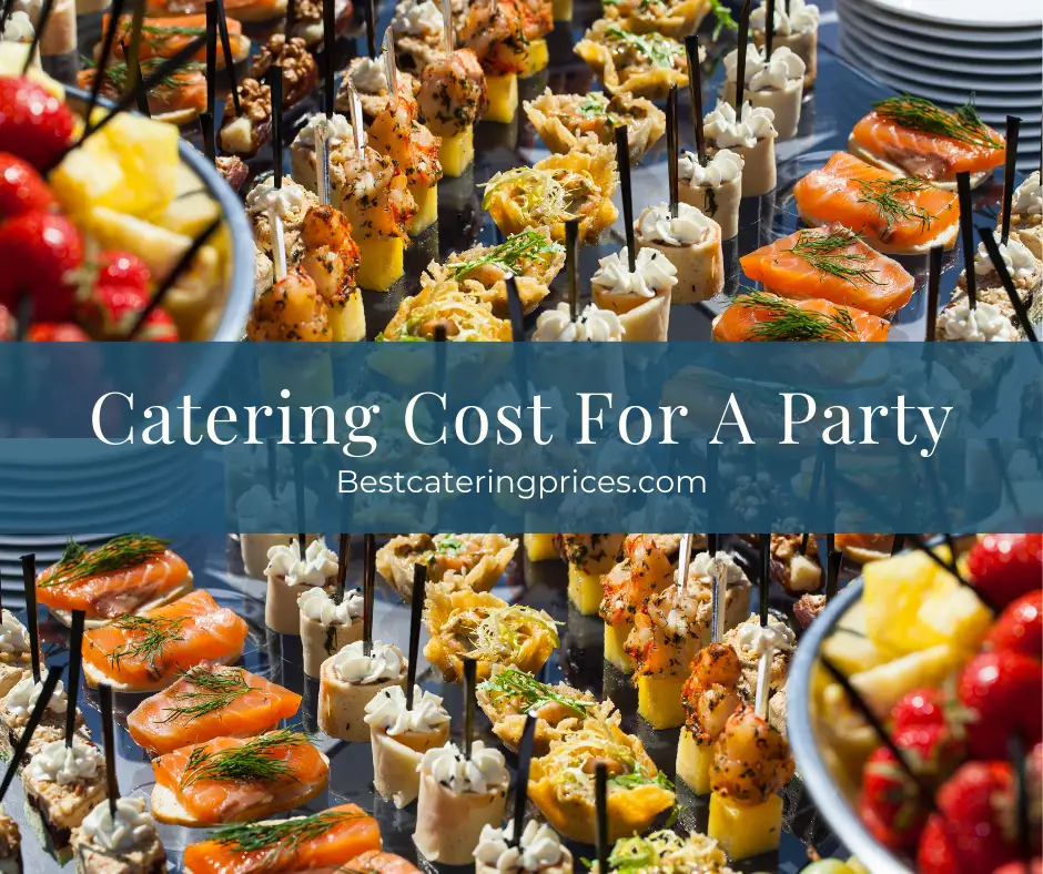 how much does wedding catering cost